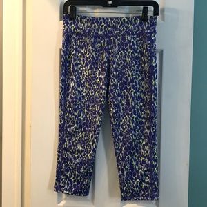 Old Navy XL (14) Girls Cheetah Print Yoga Capris